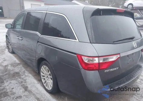 2012 Honda Odyssey Ex z USA, uszkodzony, nr VIN 5FNRL5H40CB021326